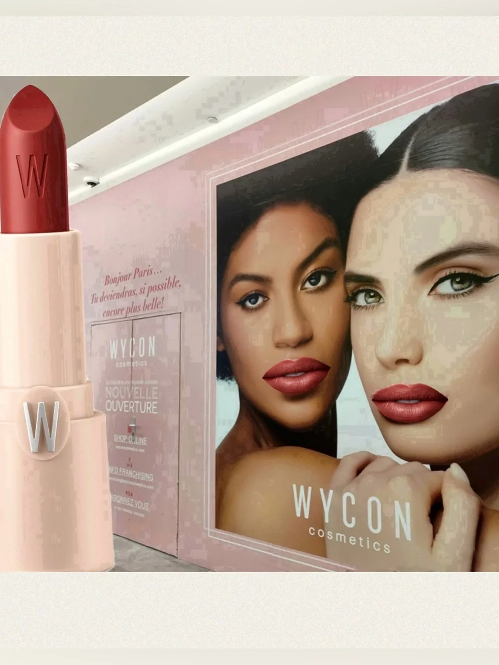 Wycon Cosmetics Lip Shot Satin Lipstick-28 True Wine NWT